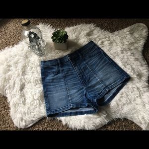 Abercrombie high waisted shorts